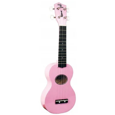 Eddy Finn Minnow EF-MN-PK Ukulele with Matching Pink Gig Bag