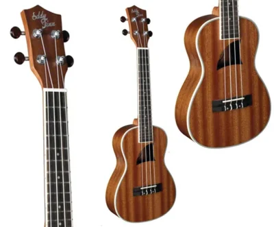 Eddy Finn Concert Ukulele - Matt Mahogany -8MC