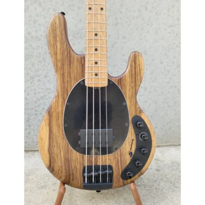 Ernie Ball Music Man BFR DarkRay Bass Guitar - Shadow Korina