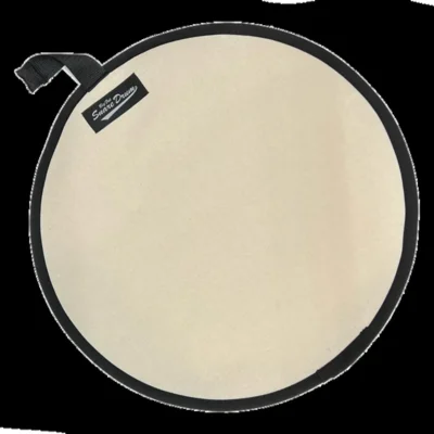 Big Fat Snare Drum Faux Suede 14" Limousine Cream