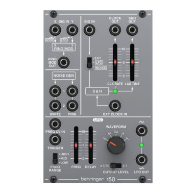 The Behringer Legendary Analog Ring Modulator, Noice, S&H, LFO Eurorack Module