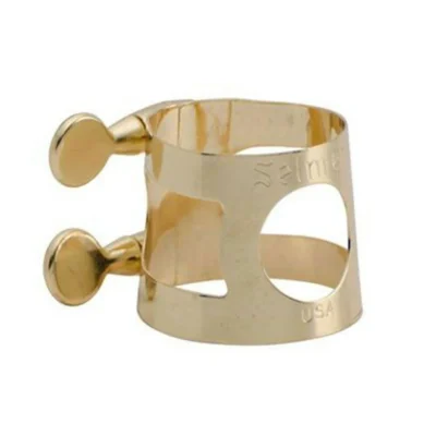 Conn-Selmer USA Tenor Saxophone Ligature - Gold Lacquered