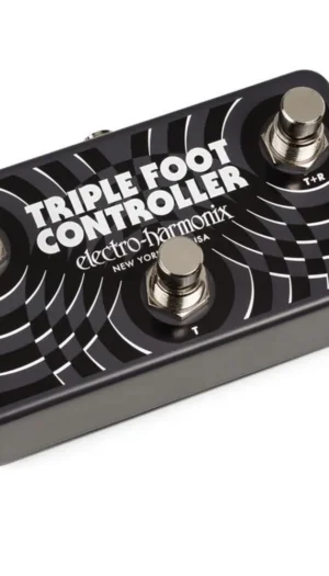 Electro-Harmonix Triple Foot Controller 3-Button Footswitch Guitar Pedal
