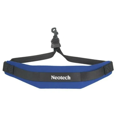 Neotech Soft Sax Strap  Royal Blue Regular, Swivel Hook Fits most saxophones