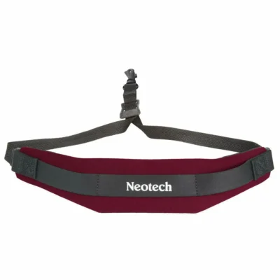 Neotech Soft Sax Strap  Wine Red Regular, Swivel Hook Fits most saxophones