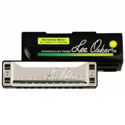 Lee Oskar by Tombo Harmonic Minor Harmonica 1910H-FSHARP Blues Harp F# Minor