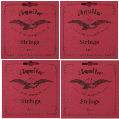 Aquila 1O Nylgut Turkish Oud Tuning d-b-aa-BB-AA-E Turkish Oud Strings - 4 Sets