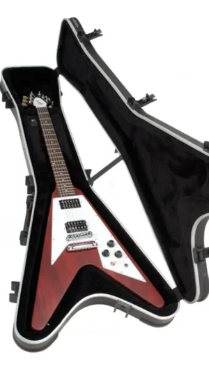 SKB 1SKB-58 Flying V Hardshell Electric Guitar Case TSA Locks