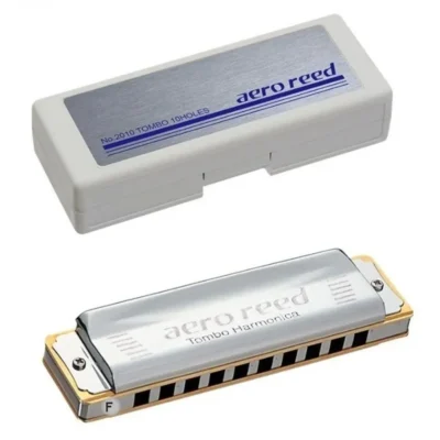TOMBO Aero Reed Key of F 10 holes Diatonic Harmonica Made in Japan 2010F