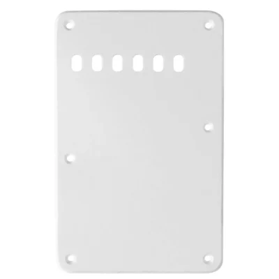 BBT Big Bang Tone Standard Strat Backplate 1 ply - White