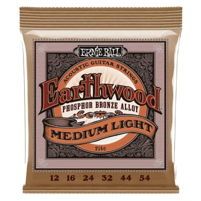 Ernie Ball 2146 Regular Phosphor Bronze Acoustic Guitar String Set 12 - 54