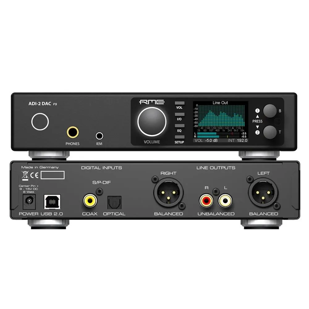RME ADI-2 DAC FS 2-channel DA Converter with Remote Control