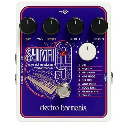 Electro-Harmonix SYNTH9 Synthesizer Machine Guitar Effects Pedal
