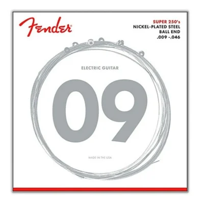 Fender 250LR Nickel Plated Steel Electric Guitar Strings Light / Regular 09 - 46