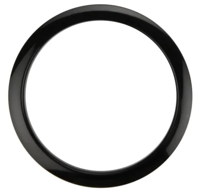 Bass Drum O's Port Hole  Reinforcement  Ring - 5" - Black