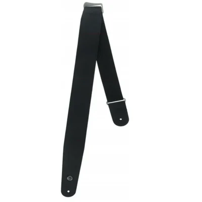 Planet Waves by D'Addario 25HYB00 Hybrid Leather Guitar Strap - Black