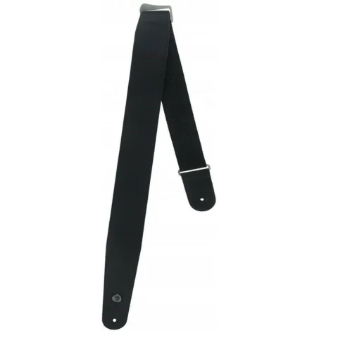 Planet Waves by D'Addario 25HYB00 Hybrid Leather Guitar Strap - Black