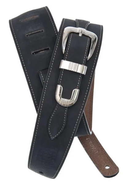 D'Addario Deluxe Leather Guitar Strap