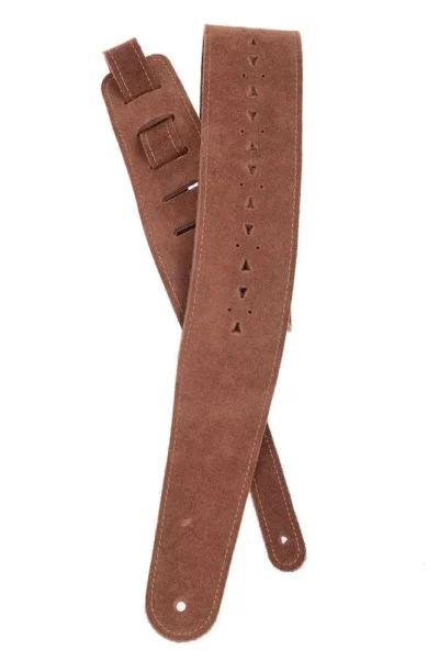 D'Addario Vented Leather Guitar Strap