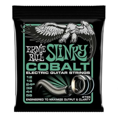 Ernie Ball Cobalt Not Even Slinky Set, .012 - .056  Electric Guitar Strings