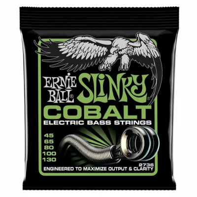 Ernie Ball 2736 Cobalt Regular Slinky 5-String Electric Bass String 45 - 130