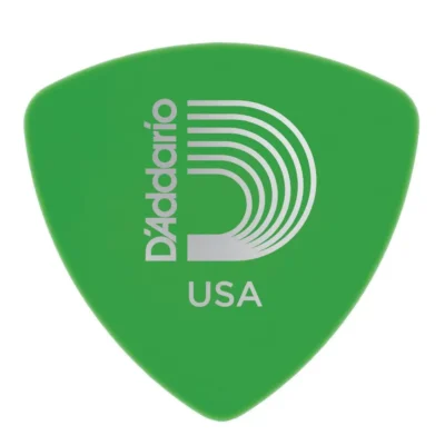 D'Addario Duralin Guitar Picks, Medium, 100 pack, Wide Shape