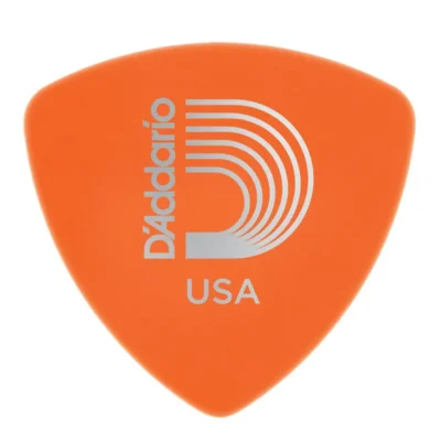 D'Addario Duralin Guitar Picks, Light, 100 pack, Wide Shape