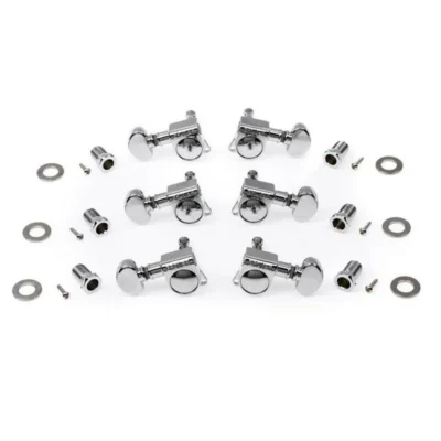 Grover 305C Rotomatic Tuners - 3+3 - Chrome Guitar Machine Heads