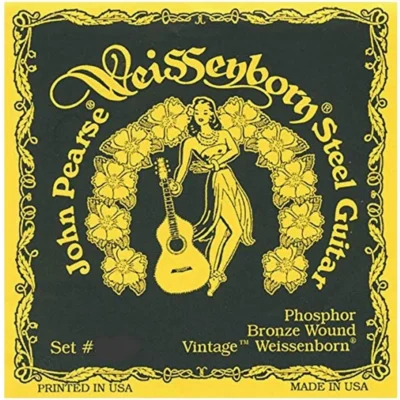 John Pearse 3110 Phosphor Bronze Weissenborn Guitar Strings (G) 17-62