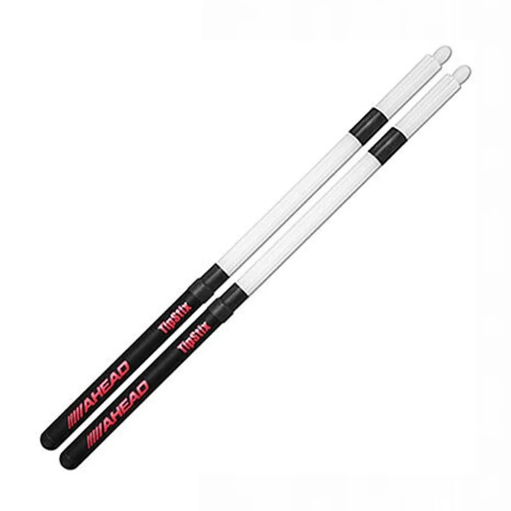Ahead Tipstix Light Bundled Broom Stick Tip Drumsticks