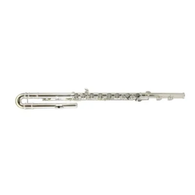 Trevor James Bass Flute Silver Plate, Solid Silver Lip Plate and Riser with Case