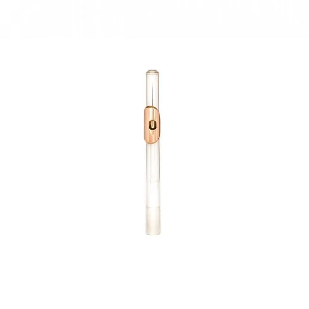 Trevor James Solid Silver Flute Headjoint with 14K Gold Lip Plate and Riser