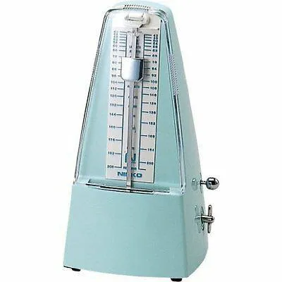 Nikko 3550PB Metronome Standard Pearl Blue Made in Japan