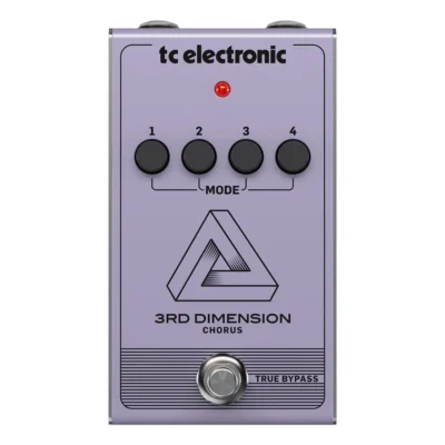 TC Electronic Vintage Analog 3rd Dimension Chorus  Effects Pedal Recreation
