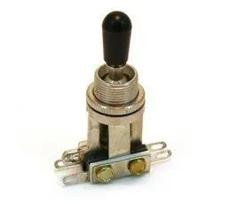 Switchcraft Short Straight Toggle Switch  - Made in the USA