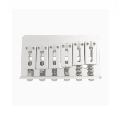 Hipshot 6 String Hardtail Bridge - .446" 11.5mm Spacing Stainless Steel