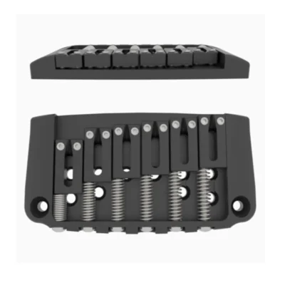 Hipshot 6 String Ibby HM Guitar Bridge - BLACK
