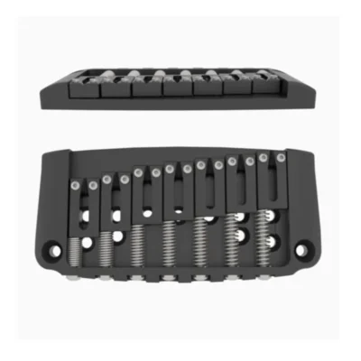 Hipshot 7 String Ibby HM Retrofit Ibanez  Guitar Bridge - BLACK