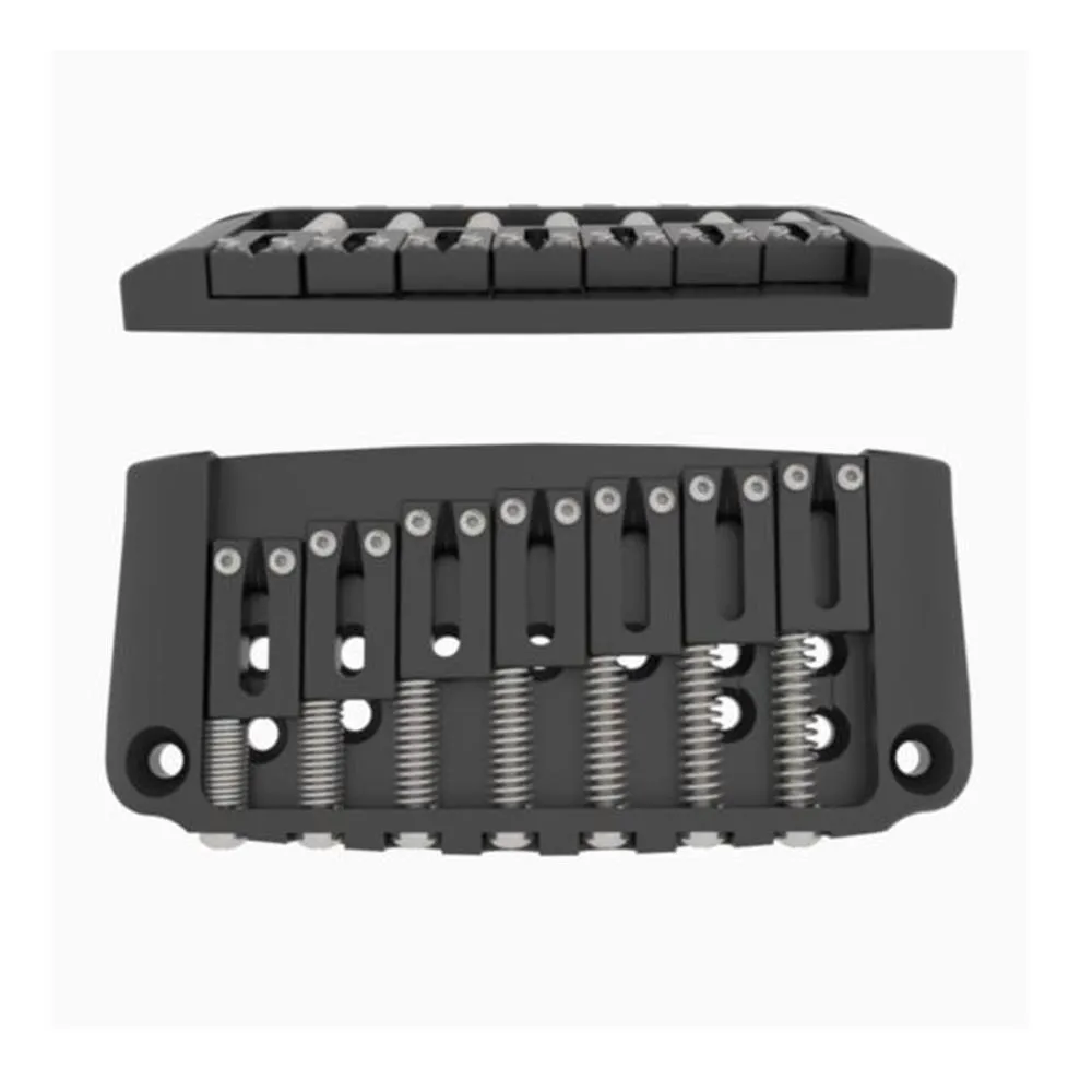 Hipshot 7 String Ibby HM Retrofit Ibanez Guitar Bridge - BLACK