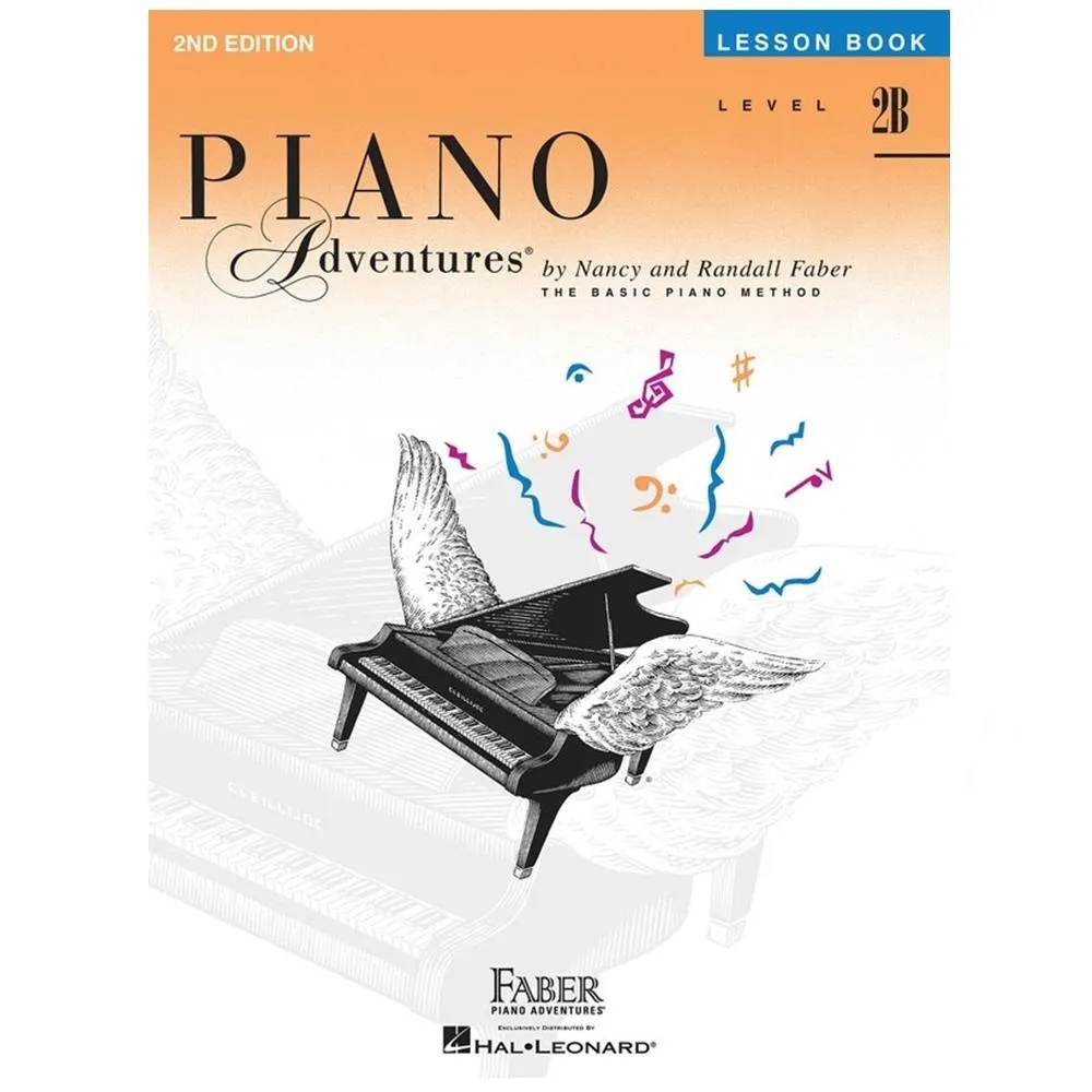 Piano Adventures Level 2B- Lesson Book