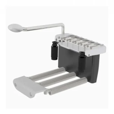 Hipshot 6 String US Contour Tremolo Bridge - Nickel