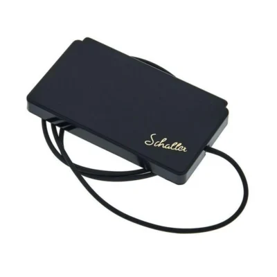 Schaller Jazz Pickup attachs to end of the fretboard of jazz or folk guitars