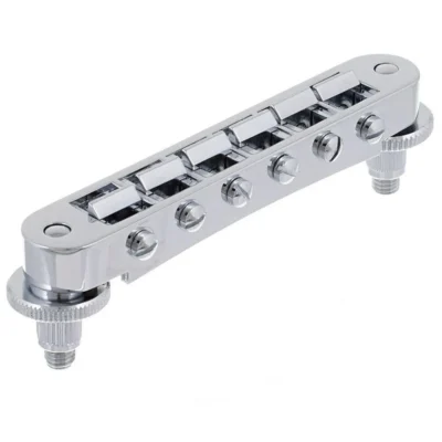 Schaller Guitar Bridge-Chrome GTM 45061 - 12090200 Tune-O-Matic for Les Paul