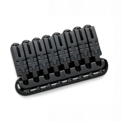 Schaller Hannes 8 Bridge BLACK Chrome 12310400 8-String Bridge