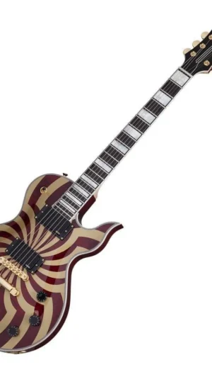 Wylde Audio Odin Grail Crimson Gold Buzzsaw Electric Guitar EMG pickup EOFY Sale