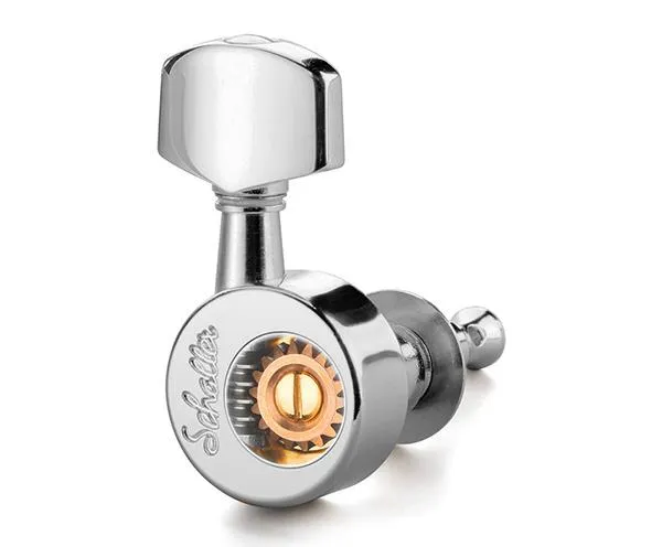 Schaller Guitar Machine Heads Da-Vinci 6 in Line - Chrome