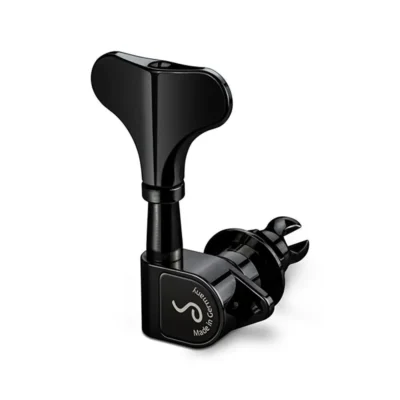 Schaller Bass Machines 2/2 M4 90 Light Black - Bass Guitar Tuner Set
