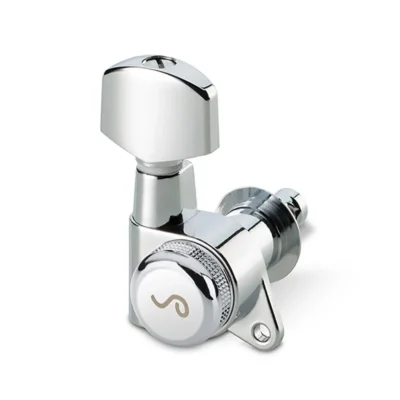 Schaller Rear Locking Machines 6 in Line Chrome M6-135