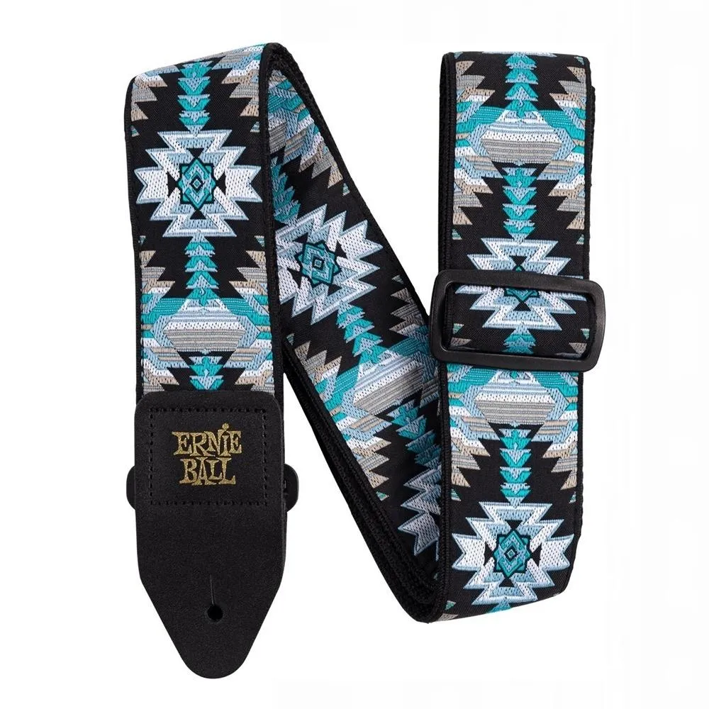 Ernie Ball 4609 Albuquerque Blue Jacquard Strap - Guitar Strap