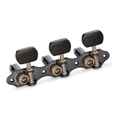 Schaller GrandTune Classic Hauser Satin Black / Ebony Deluxe Black rollers